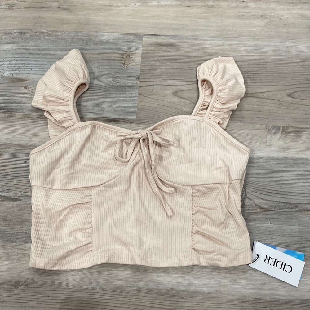 Cropped tank top